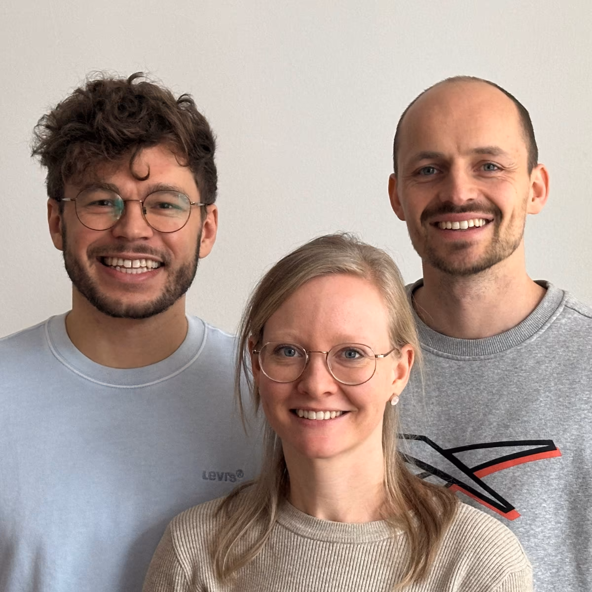 Vanessa, Moritz und Uli